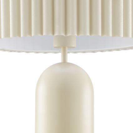 Brilliant - Stolní lampa VELIN 1xE27/20W/230V krémová