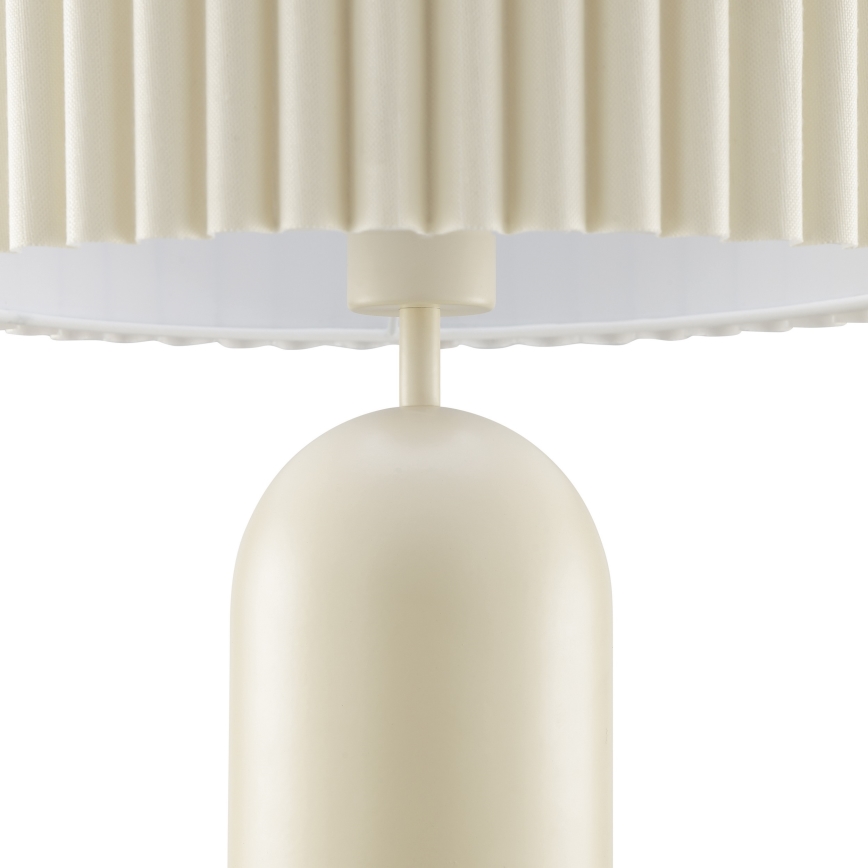 Brilliant - Stolní lampa VELIN 1xE27/20W/230V krémová