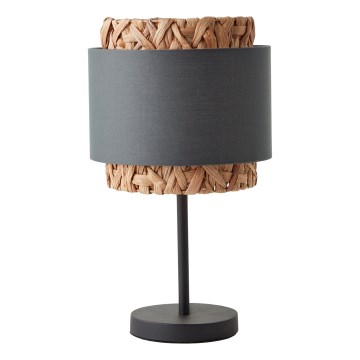 Brilliant - Stolní lampa WATERLILLY 1xE27/60W/230V šedá