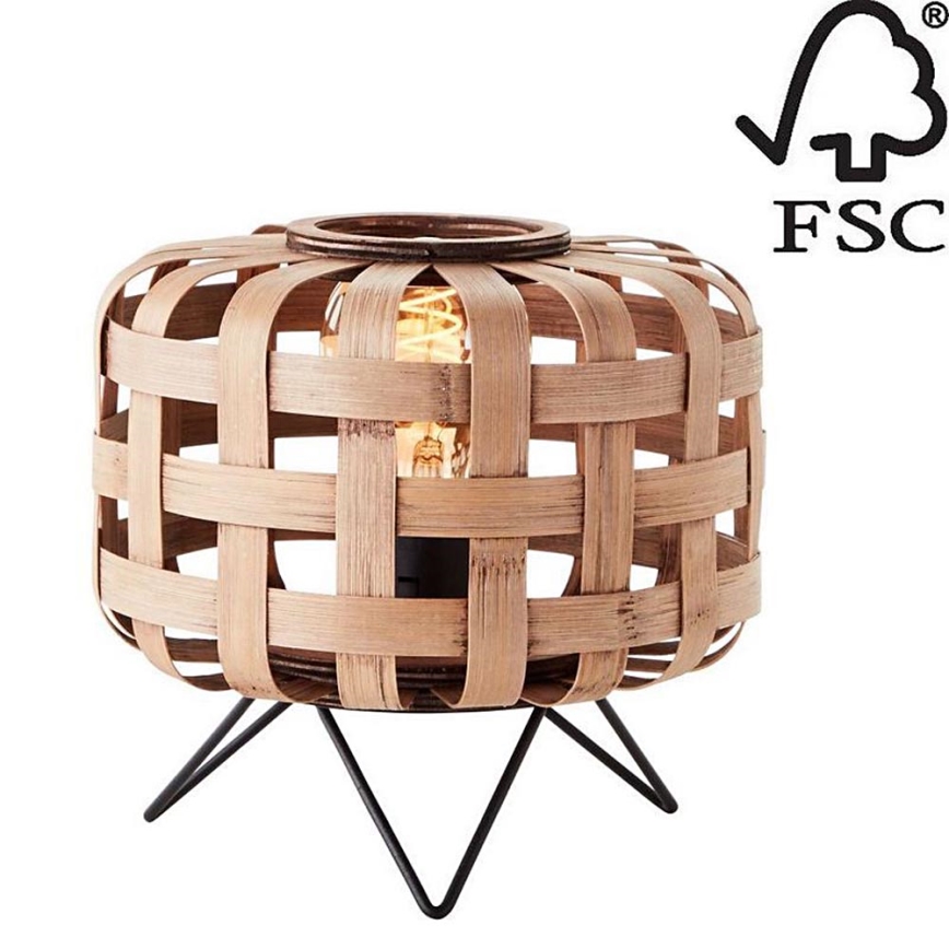 Brilliant - Stolní lampa WOODLINE 1xE27/40W/230V bambus