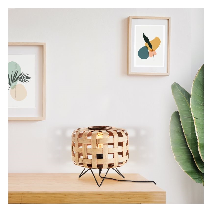 Brilliant - Stolní lampa WOODLINE 1xE27/40W/230V bambus