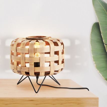 Brilliant - Stolní lampa WOODLINE 1xE27/40W/230V bambus