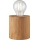 Brilliant - Stolní lampa WOODRA 1xE27/20W/230V borovice