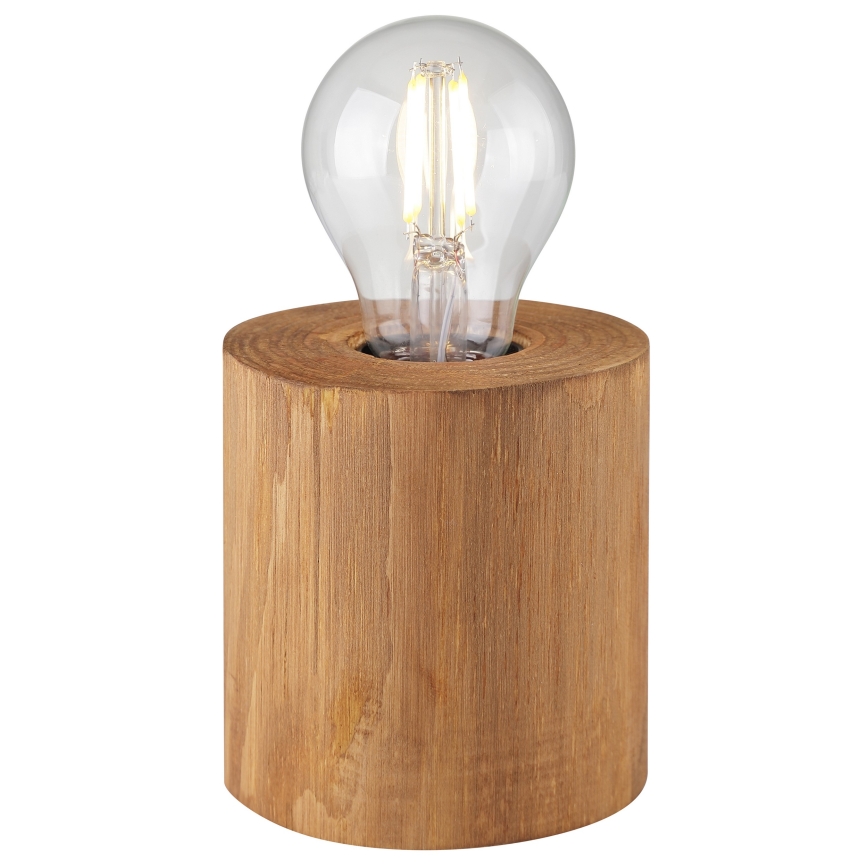 Brilliant - Stolní lampa WOODRA 1xE27/20W/230V borovice