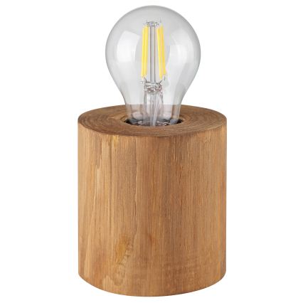 Brilliant - Stolní lampa WOODRA 1xE27/20W/230V borovice