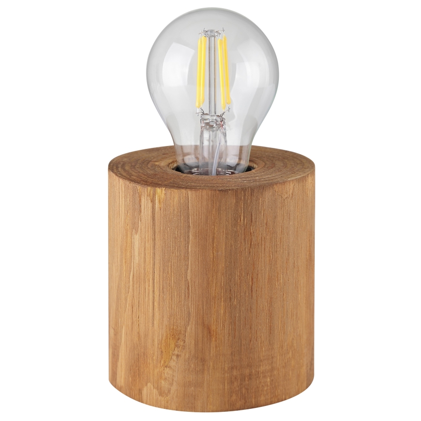 Brilliant - Stolní lampa WOODRA 1xE27/20W/230V borovice