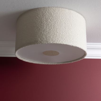 Brilliant - Stropní svítidlo TEDDY 3xE27/20W/230V pr. 45 cm krémová