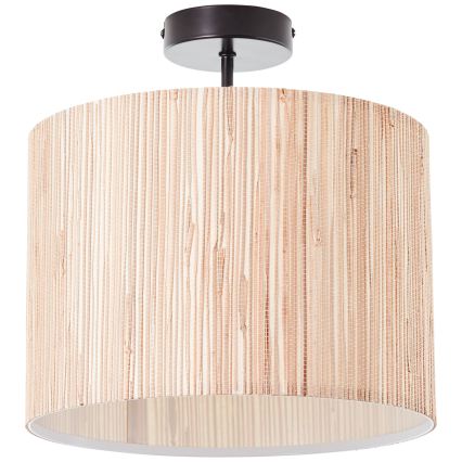Brilliant - Stropní svítidlo WIMEA 1xE27/52W/230V pr. 30 cm černá/béžová