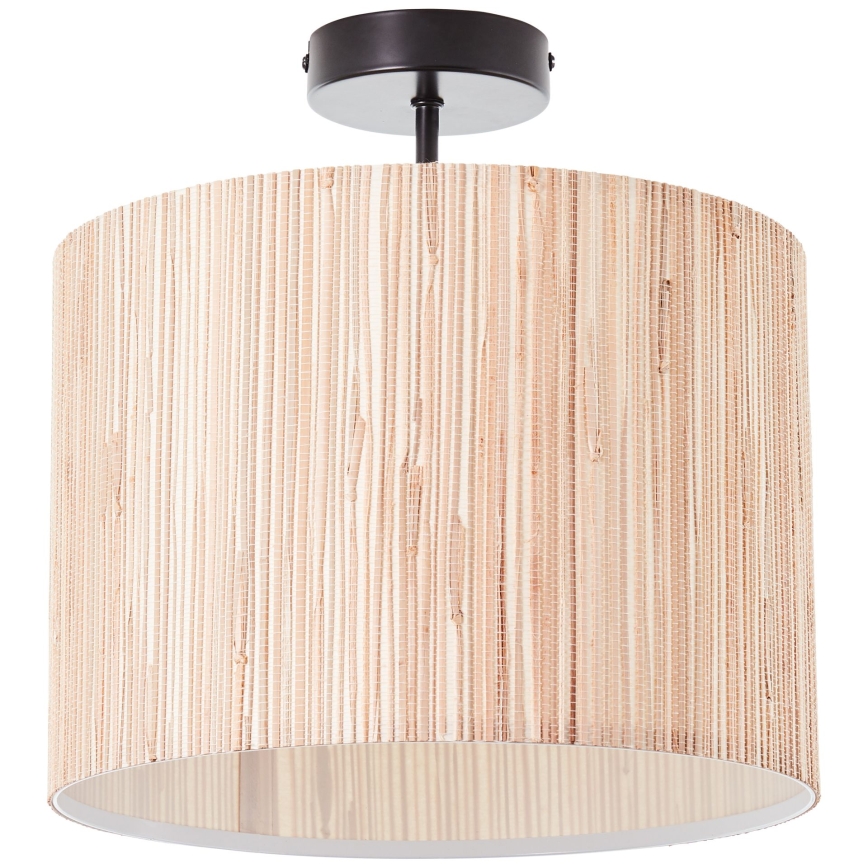 Brilliant - Stropní svítidlo WIMEA 1xE27/52W/230V pr. 30 cm černá/béžová