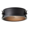 Brilliant - Stropní svítidlo ZOIS 1xE27/28W/230V pr. 30 cm černá