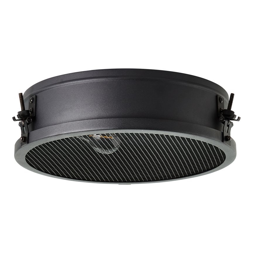 Brilliant - Stropní svítidlo ZOIS 2xE27/28W/230V pr. 34 cm černá