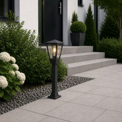 Brilliant - Venkovní lampa WESTDLIFF 1xE27/20W/230V 73,4 cm IP44 antracit