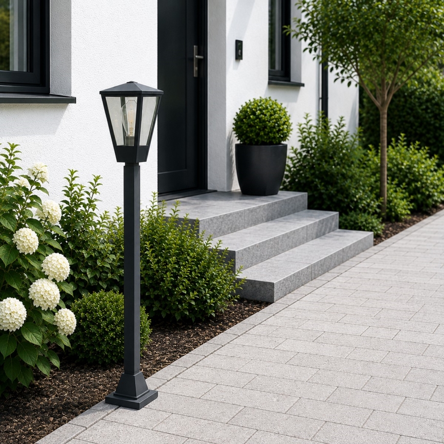 Brilliant - Venkovní lampa WESTDLIFF 1xE27/20W/230V 98,4 cm IP44 antracit