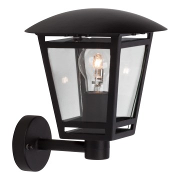 Brilliant - Venkovní nástěnná lampa RILEY 1xE27/40W/230V IP44 černá