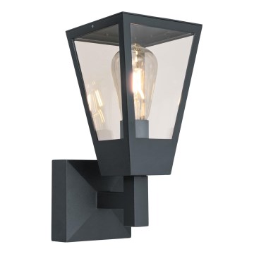 Brilliant - Venkovní nástěnná lampa WESTDLIFF 1xE27/20W/230V IP44 antracit