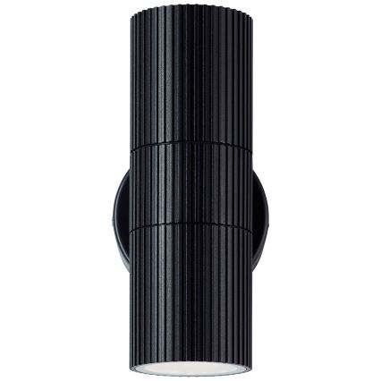 Brilliant - Venkovní nástěnné svítidlo KEOLA 2xGU10/10W/230V IP44 černá