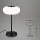 Brilo 7030-015 - LED Stmívatelná dotyková stolní lampa VOCO LED/4,5W/230V černá