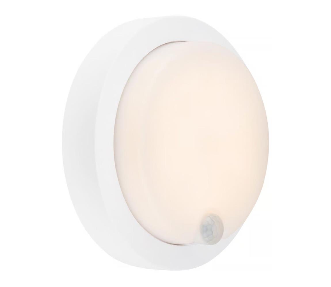 Brilo - LED Nab venk nástěnné svítidlo se senzorem LED/4W/5V 4400 mAh IP44 bílá 3765016