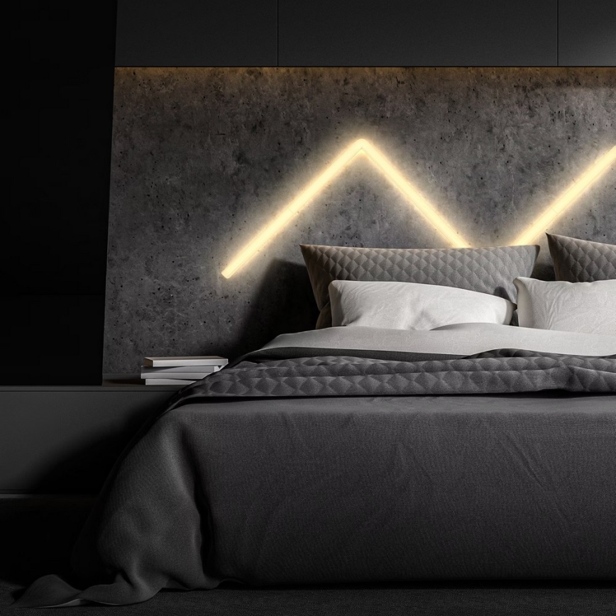 Brilo - LED RGBIC Stmívatelná světelná lišta Smart LED/24W/230V Wi-Fi Tuya