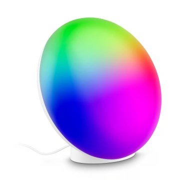 Brilo - LED RGBIC Stmívatelná nabíjecí stolní lampa TARA LED/6W/5V 3000-6500K Wi-Fi Tuya + dálkové ovládání