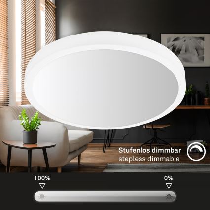 Brilo - LED RGBW Stmívatelné stropní svítidlo LED/20W/230V 2200-6500K Wi-Fi Tuya pr. 27 cm