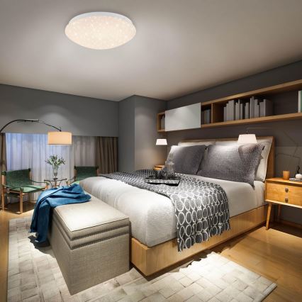 Brilo - LED RGBW Stmívatelné stropní svítidlo STARRY SKY LED/10W/230V + dálkové ovládání