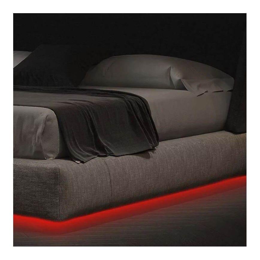 Brilo - LED RGBW Stmívatelný pásek 6,5m LED/22W/230V + dálkové ovládání