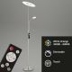 Brilo - LED Stmívatelná stojací lampa LED/29,5W/230V + LED/3,5W 3000-6000K + dálkové ovládání