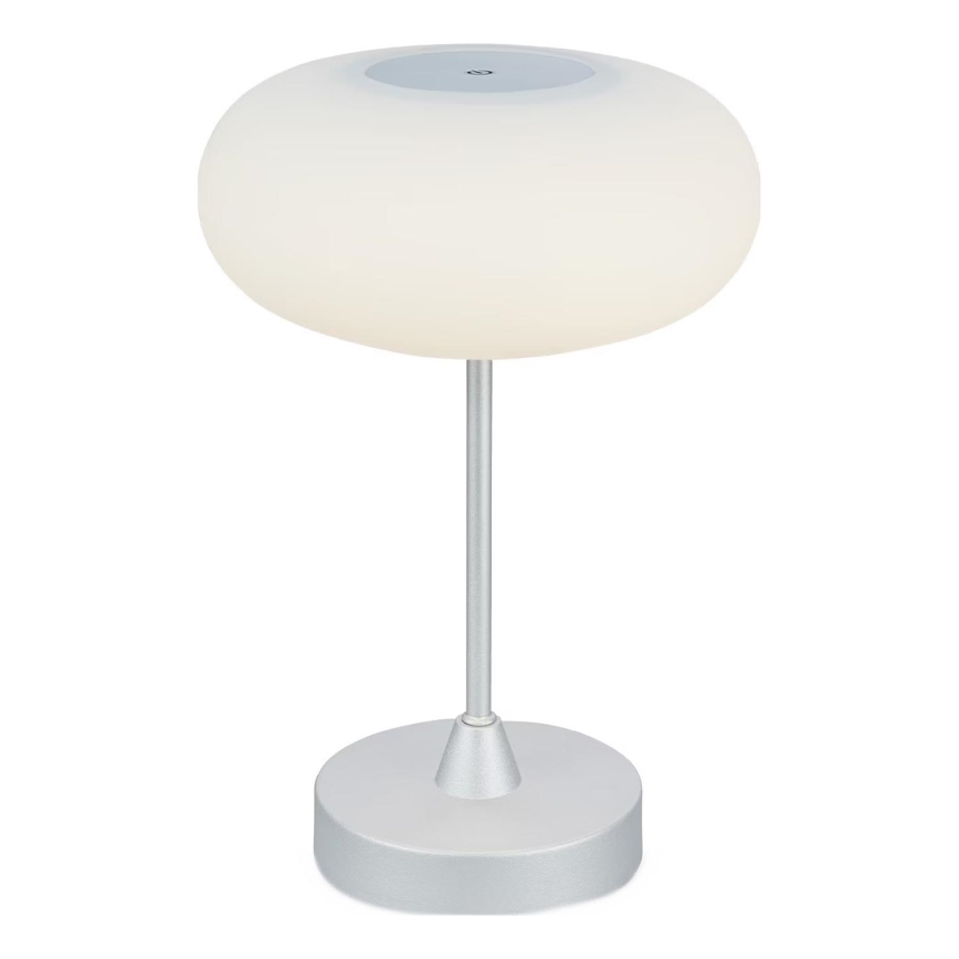 Brilo - LED Stmívatelná venkovní nabíjecí stolní lampa OLANA LED/3W/5V IP44