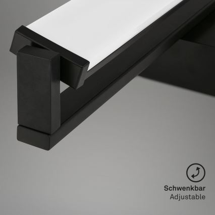 Brilo - LED Stmívatelné nástěnné svítidlo LED/18W/230V 2700-4000K černá