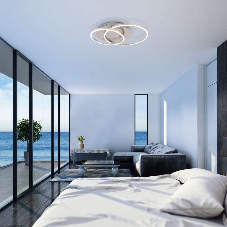 Brilo - LED Stmívatelné stropní svítidlo FRAMES LED/14W/230V + LED/22W 3000K