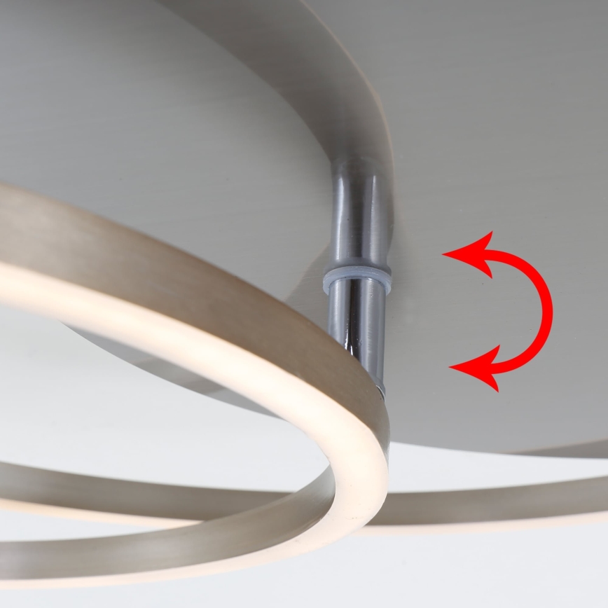 Brilo - LED Stmívatelné stropní svítidlo FRAMES LED/14W/230V + LED/22W 3000K