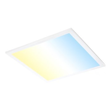 Brilo - LED Stmívatelné stropní svítidlo LED/21W/230V 3000-6500K 38x38 cm bílá + dálkové ovládání