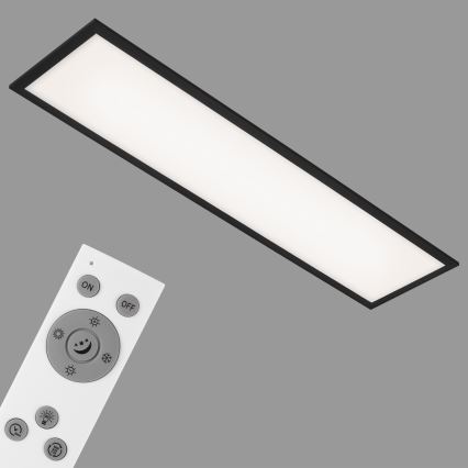 Brilo - LED Stmívatelné stropní svítidlo PIATTO LED/24W/230V 3000-6500K 100x25 cm + dálkové ovládání