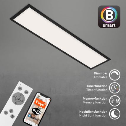 Brilo - LED Stmívatelné stropní svítidlo PIATTO LED/28W/230V 3000-6500K Wi-Fi Tuya + dálkové ovládání