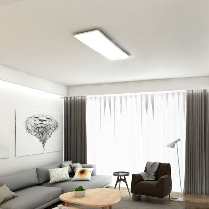 Brilo - LED Stmívatelné stropní svítidlo SLIM LED/24W/230V 3000-6500K 100x25 cm + dálkové ovládání