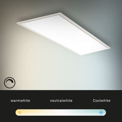 Brilo - LED Stmívatelné stropní svítidlo SLIM LED/24W/230V 3000-6500K 100x25 cm + dálkové ovládání