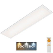 Brilo - LED Stmívatelné stropní svítidlo SLIM LED/24W/230V 3000-6500K 100x25 cm + dálkové ovládání