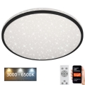 Brilo - LED Stmívatelné stropní svítidlo STARRY SKY LED/42W/230V 3000-6500K Wi-Fi Tuya + dálkové ovládání