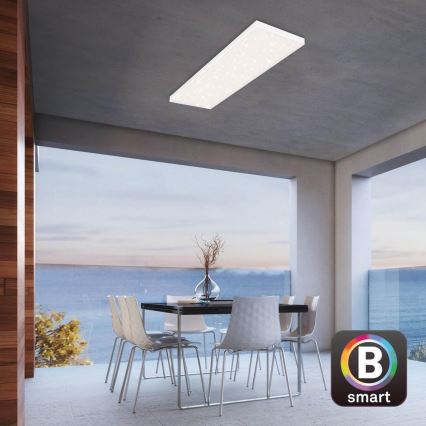 Brilo - LED Stmívatelný přisazený panel FRAMELESS LED/28W/230V 3000-6500K Wi-Fi Tuya + dálkové ovládání