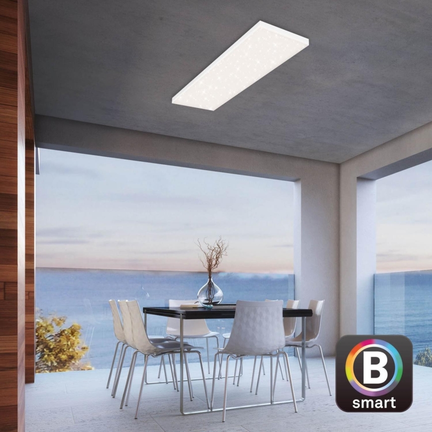Brilo - LED Stmívatelný přisazený panel FRAMELESS LED/28W/230V 3000-6500K Wi-Fi Tuya + dálkové ovládání
