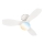 Brilo - LED Stmívatelný stropní ventilátor PAN LED/15W/230V 3000-6500K bílá + dálkové ovládání