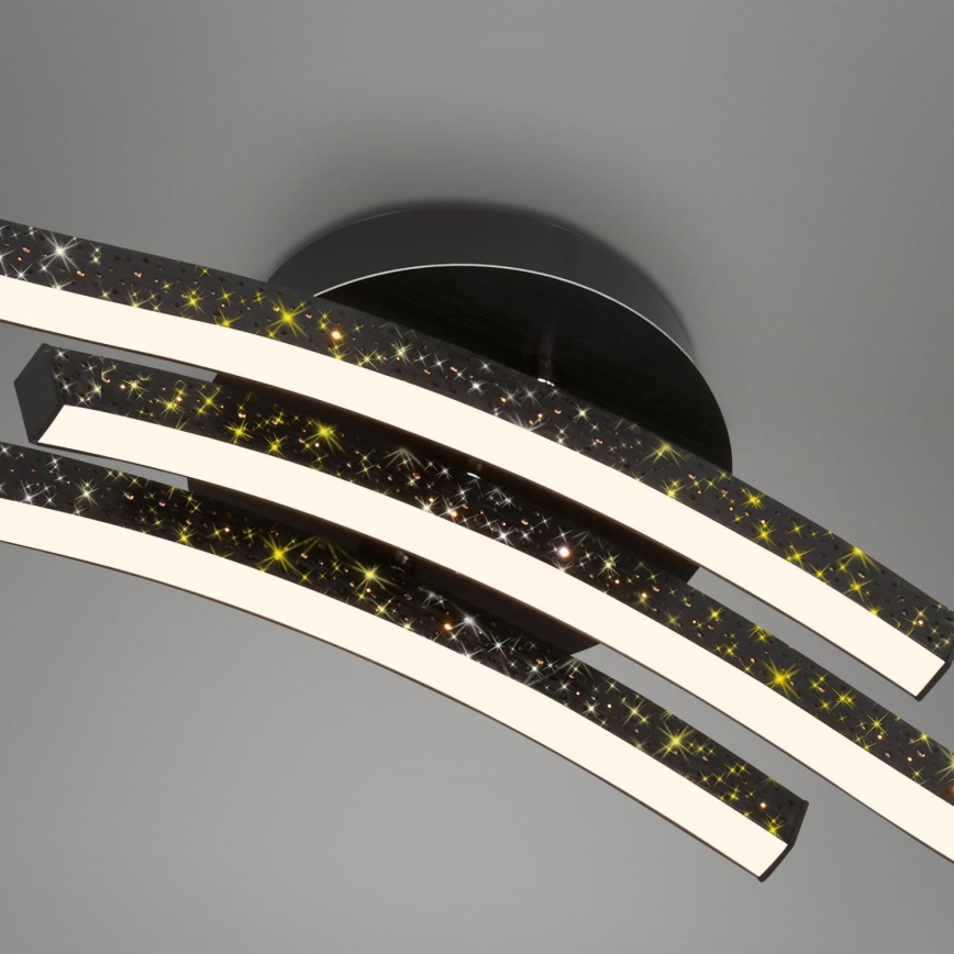 Brilo - LED Stropní svítidlo LED/19W/230V 3000K černá
