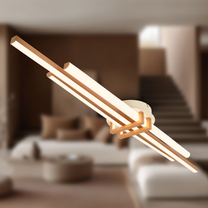 Brilo - LED Stropní svítidlo TINKA LED/30W/230V 3000K měděná