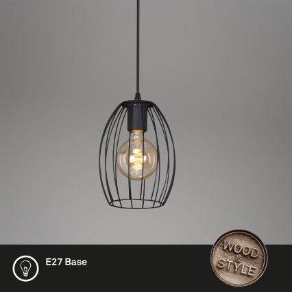 Brilo - Lustr na lanku WAKTU 1xE27/60W/230V
