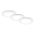 Brilo - SADA 3x LED Koupelnové podhledové svítidlo LED/4W/230V IP44 3000/4000K bílá
