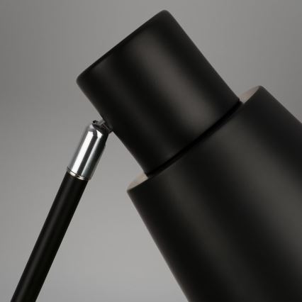 Brilo - Stojací lampa 1xE27/10W/230V černá