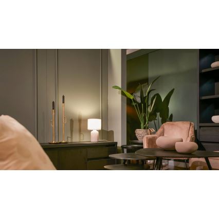 Brilo - Stolní lampa INO 1xE14/10W/230V bílá