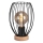 Brilo - Stolní lampa WAKTU 1xE27/25W/230V kaučukovník