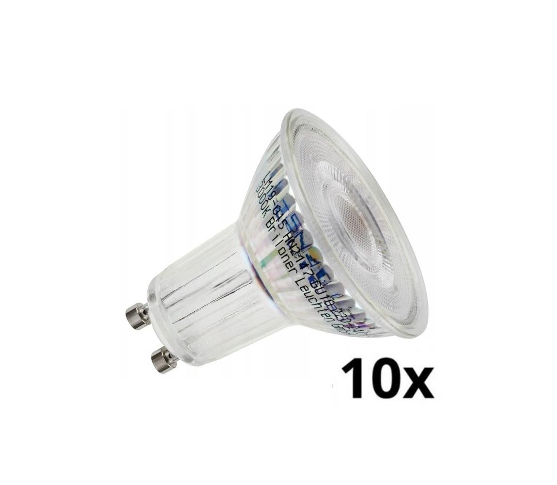 Briloner Briloner 0548-003 - SADA 10x LED Žárovka GU10/3,5W/230V 3000K BL1551